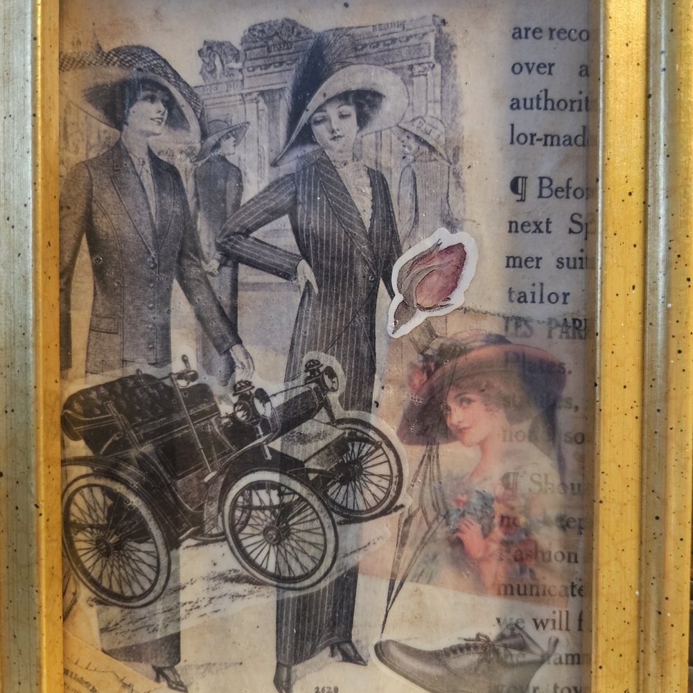Vintage Fashion Illustration Art